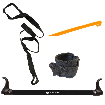HQ Symphony Sport Fireline Trainer Power Kite Included Accessories