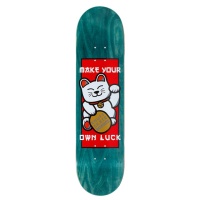 Enuff - Lucky Cat Green 8.25 Skateboard Deck