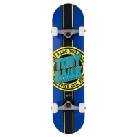 Tony Hawk Signature Series - 180+ Badge Logo 7.5 Blue Yellow Complete Skateboard