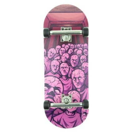Skull Crowded Pro 34mm Complete Fingerboard