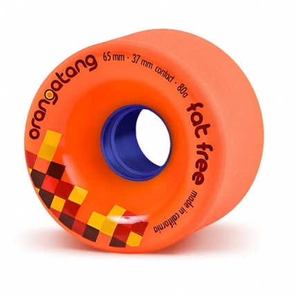 Orangatang Fat Free 65mm Wheels 80a Orange