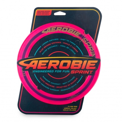 Aerobie Sprint Ring 10in Flying Ring Pink