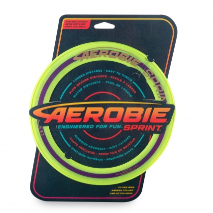 Aerobie Sprint Ring 10in Flying Ring Yellow