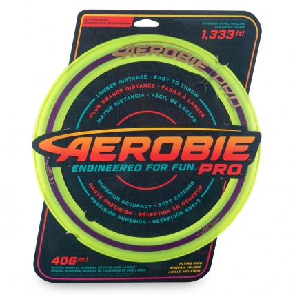 Aerobie Pro 13in Flying Ring Yellow