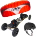 HQ Alpha Powerkite and Kheo Kicker Landboard Package