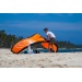 ozone uno inflatable trainer launch on beach
