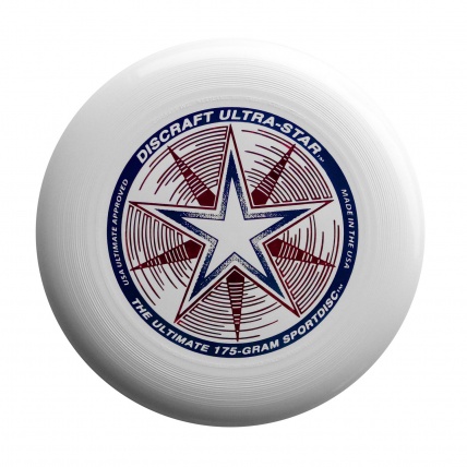 Discraft Ultra-Star 175g Flying Disc White