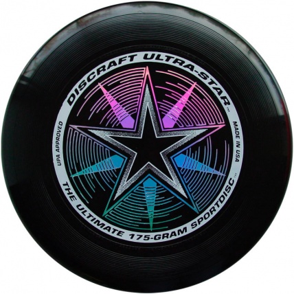 Discraft Ultra-Star 175g Flying Disc Black