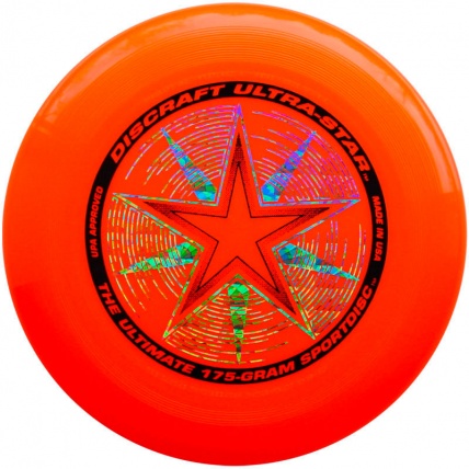 Discraft Ultra-Star 175g Flying Disc Orange