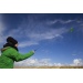 Peter Lynn Hype Green Kite Flying