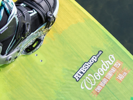 CWB Wakeboard with Hyperlite System BIndings CWB Wakeboard with Hyperlite System BIndings