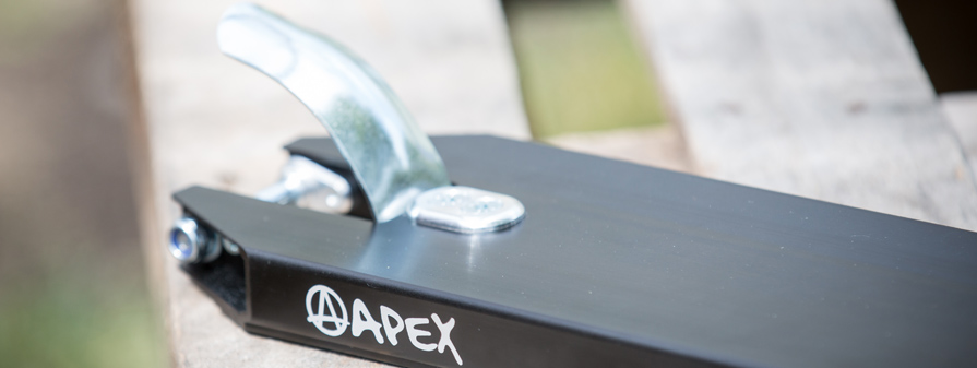Apex Pro Integrated Scooter Deck 600mm in Black 