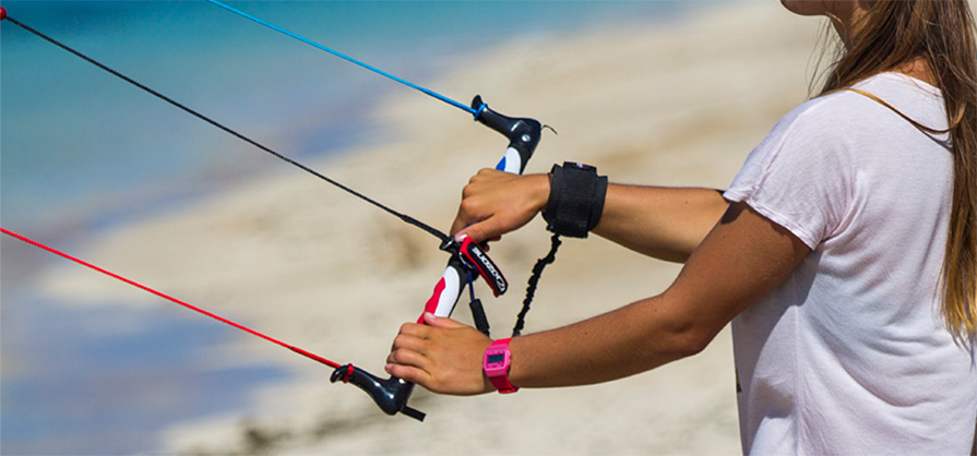 Ozone Ignition Kitesurf Trainer Kite bar details