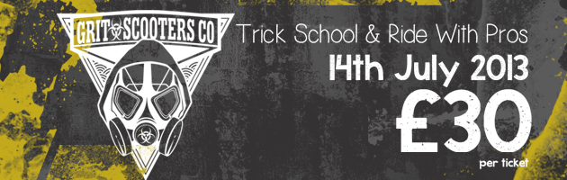 Grit Trick School July at ATBShop Skate Warehouse