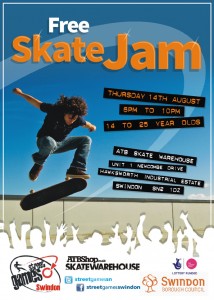 Free Skate Jam at ATBShop Skate Warehouse