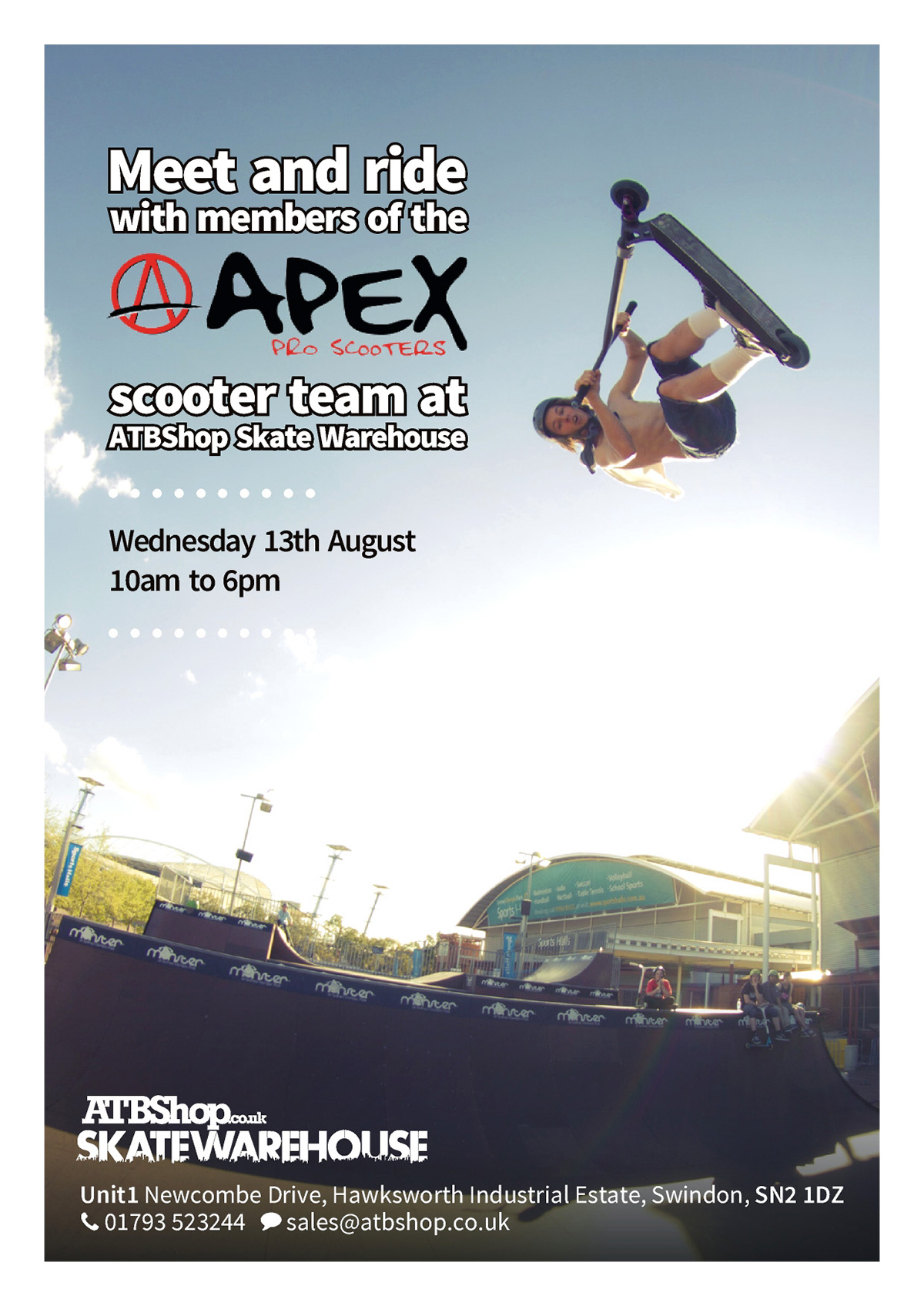 Apex Scooter Team Visit