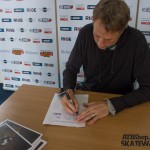 Tony Hawk signing our petition