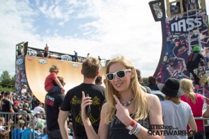 Diana at the Half Pipe at NASS
